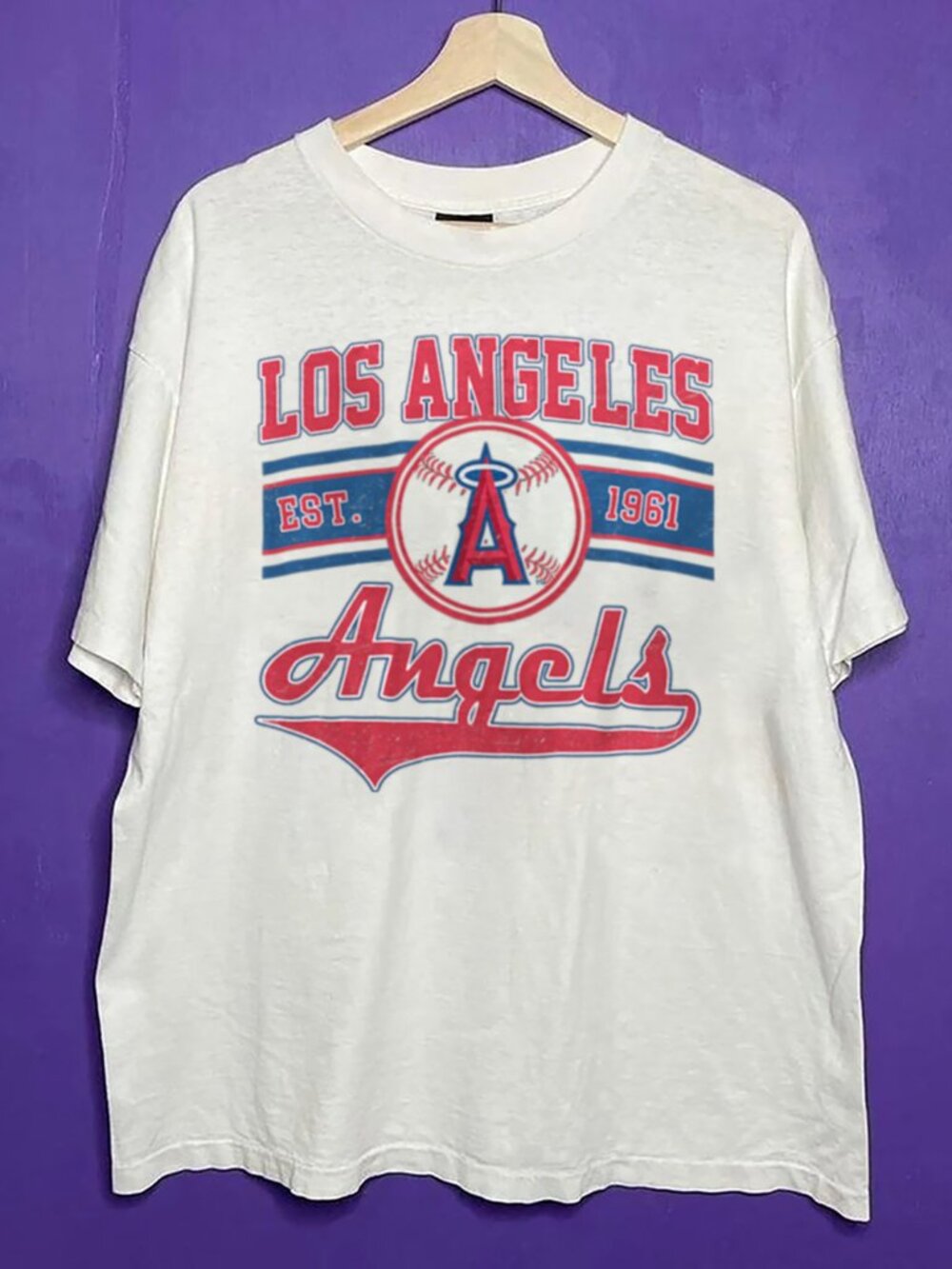 Vintage Los Angeles Angels 1961 Baseball Unisex Shirt, LA Angels MLB Shirt Tee